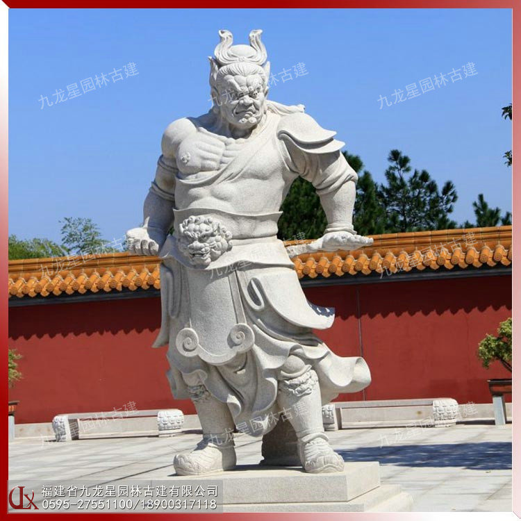 門神圖片石雕哼哈二將